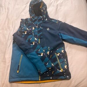 Dare2b Black Jacket with Blue Accents